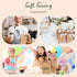 GSSUSA Brown Paper Bags, 5.25x3.75x8, 20 Pcs, Small Gift Bags with Handles, Sturdy Kraft Paper for Party Favor