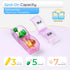 Monthly Pill Organizer 2 Times a Day, 30 Day Pill Case with Small Compartments for Vitamins and Travel Medicine
