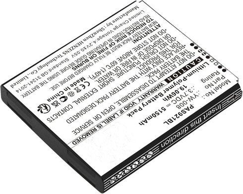 Nvobry YW-008 A920 (5150mAh) Battery Replacement for Pax Pro Payment Terminal