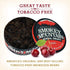 Smokey Mountain Herbal Long Cut - Cherry - 1 Can, Tobacco Free and Nicotine Free Snuff