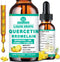 Quercetin with Bromelain Liquid Drops - 1000mg Quercetin & 500mg Bromelain, 7-in-1 Immune Complex for Respiratory Health