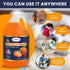 Multi Purpose Cleaner - Pet Odor Eliminator Concentrate, pH Neutral Orangelean Floor Cleaner, 128 oz