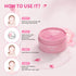 BREYLEE Rose Eye Mask - 60 Pcs Under Eye Patches for Puffy Eyes, Hydrates and Firms Eye Area for Women and Men
