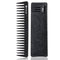 HYOUJIN 601 Black Carbon Wide Tooth Detangling Comb for Long Wet Hair, Heat Resistant