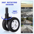 4 1cm Pcs Baby Walker Replacement Wheels, Universal Walker Wheels Replacement Parts with Plugin Stem, Quiet Rubber