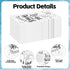 Xjoviative 100 PCS Disposable Hand Towels for Bathroom, Bathroom Guest Napkins Wash Your Hands Paper Towels Decorative
