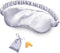 OLESILK Silk Sleep Eye Mask Blindfold with Double Layer Filling, Luxury Eye Cover for Women Men with Travel Bag