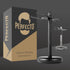 Perfecto Deluxe Black Razor and Brush Stand - Best Safety Razor Stand, Prolongs Shaving Brush Life, Gift for Him