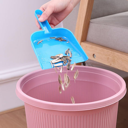 Set, AUNMAS Mini Dustpan and Brush Portable Compact Dust Pan and Hand Broom with Nesting Snap On Design for Home Table