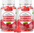 Sugar Free Glucosamine Chondroitin Gummies - Extra Strength Joint Support, Raspberry Flavored, 120 Count