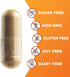 Pure Cinnamon Capsules, Certified Organic Ceylon Cinnamon, Non-GMO, Gluten-Free, 180 Capsules, Sugar Free, Sri Lanka