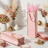 Zonon 12 4 3.5 14 Inch Pcs Wine Gift Bag with Handles and Tissue Paper x x Wine Bottle Gift Bags for Wedding Graduation