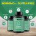 Nattokinase 2000 FU 100mg | 60 Vegan Capsules | Pure, Non-GMO Natural Blood Thinner & Flow Supplement