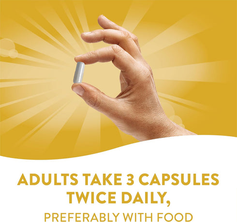 Nature’s Way Calcium-Magnesium-Vitamin D3 - Bone Health & Muscle Function - Gluten & Dairy Free - 250 Capsules