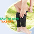 MGANG Plus Size 4XL Calf Compression Sleeve, 2 Pairs 20-30mmHg Leg Compression Socks for Pain Relief, Black+Beige