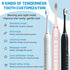 Liuyuee 12 42000vpm 6 IPX7 3 Pack Electric Toothbrush for Adults, Rechargeable Electric Toothbrush with Brush Heads