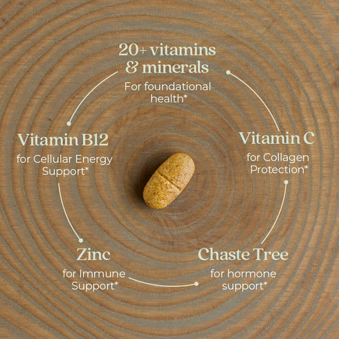New Chapter Women's Multivitamin 40 Plus for Energy, Healthy Aging + Immune Support, 48 Count