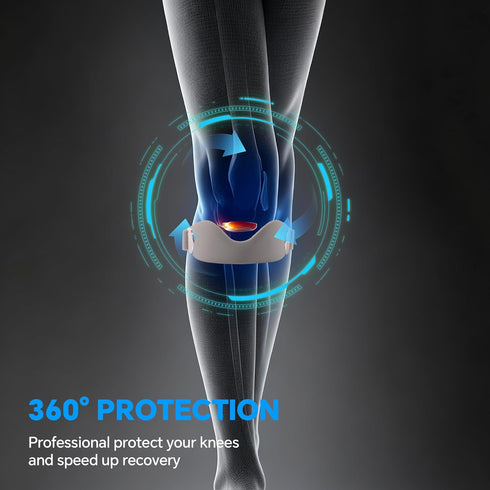 Patellar Tendon Support Strap for Knee Pain Relief, Adjustable Knee Brace for Meniscus Tear, Arthritis, Secure Fit