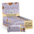 Truvani Plant Based Snack Bar - Chocolate Chip Cookie Dough 12 Pack, 5g Protein, USDA Organic and Vegan, Dairy, Soy,