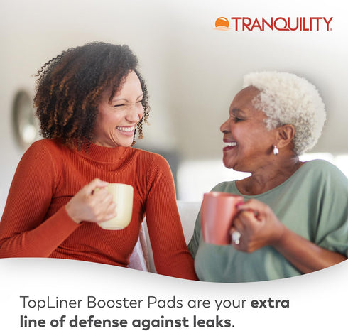TRANQUILITY-1/2CSPK-2070 (14" 4") 100 TopLiner Disposable Booster Pads - Regular x - ct