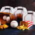 ArtCreativity Baseball Party Favors, Pack of 12 Cardboard Gift Box with Handles for Candy, Cookies, & Toys