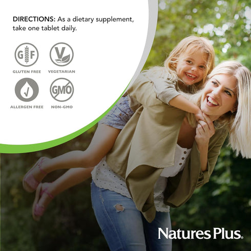 NaturesPlus Herbal Actives Ultra Cranberry 1500, 30 Tablets for Urinary Tract Support