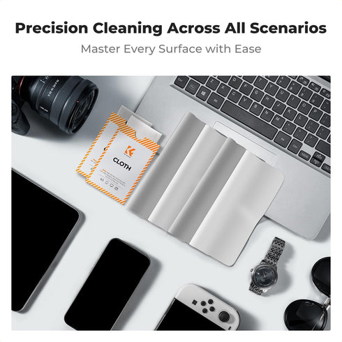 K&F CONCEPT 250ML Lens Cleaning Cloth | Microfiber Cleaning Cloth | Screen Cleaner Spray