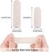 50 Pieces Cotton Finger Cots, Finger Toe Sleeves Thumb Protector, Moisture Wicking (5 cm/2 Inch, 7.6 cm/3 Inch)