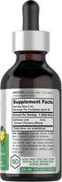 Horbaeach Damiana Leaf Herb Liquid Extract | Alcohol Free | 2 fl oz | Vegetarian, Non-GMO & Gluten Free Tincture