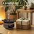 Muyoka Ceramic Aromatherapy Burner, Incense Burner Kit with Clip and Pine Pad, Essential Oil Burner, Zen Incense Holder