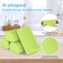 2-Pack Damp Clean Duster Sponge, Magic Sponge Eraser Tool for Cleaning Blinds, Glass, Vents, Mirrors, Faucets