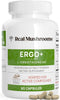 Real Mushrooms L-Ergothioneine, Golden Oyster Mushroom Extract (60ct) - Immune Support & Brain Supplement