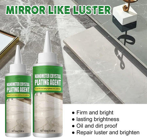 2 Pack Marble Nano Crystal-Plating Agent - Stone Crystal Plating Agent for Kitchen