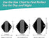 Leekalos Reusable Bamboo Cloth Pads, Light Incontinence Pads - Pack of 6 with 1 Small Wet Bag
