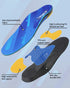 (220+lbs) Standing All Day Heavy Duty Support Orthotics, Pain Relief Insoles for Men Women, High Arch Support