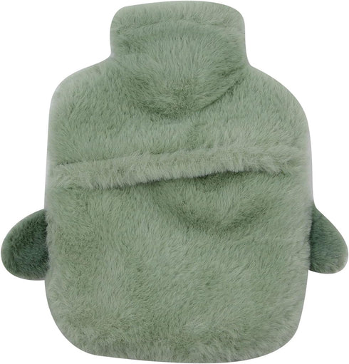 MOSSTYUS 400 ML MOSSTYYUS Hot Water Bottle Rubber Hand Warmer Bed Bottle with Plush Cover Leakproof PVC Hot Water Bag