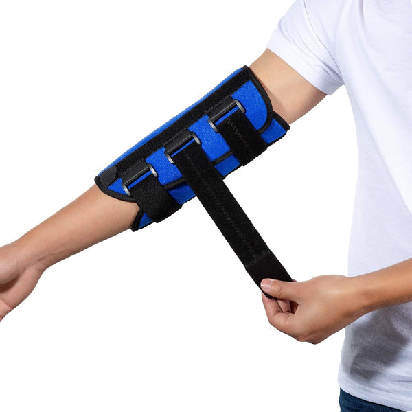 Elbow Brace Night Splint Support for Cubital Tunnel Syndrome, Stabilizer Brace for Left and Right Arms