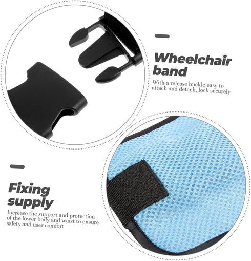 Safety Belt for Wheelchair - Elastic Straps for Elderly Support