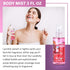 Bath & Body Care Travel Set - Home Spa Set with Shower Gel, Body Lotion, and Fragrance Mist, Valentines Day Gifts for