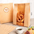 THSLSFX 50pcs Packaging (13.7''x8.2''x3.5'') Large Paper Bread Bags for Sourdough Breads Storage/Bakery Bags