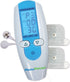 AccuRelief TENS Unit Muscle Stimulator, Pain Relief System, Electric Muscle Stimulator with Electrodes, White and Blue