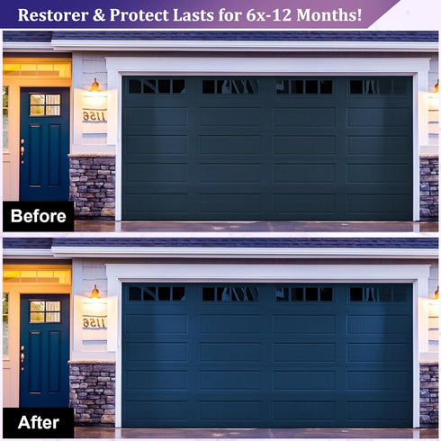USHINE GARDENS 16.5oz Outdoor Color Restorer Plastic Vinyl Shutter Restorer Faded Sun-Damaged and Oxidized Possessions