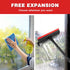 Neeklinny 8.1" 2 1 16" Professional in Window Squeegee with Long Handle,Car Squeegee for Gas