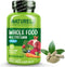 NATURELO Mens Multivitamins - Whole Food Multivitamin for Men with Vitamins, 120 Vegetarian Capsules for Health