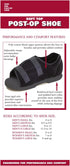 OTC Post-Op Shoe, Soft Top, Medium for Men & Women