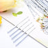 Hicarer 100 Pieces White Bobby Pins - 2.2 Inch Hair Pins for Women, Wave Hair Clips Bulk with Storage Box