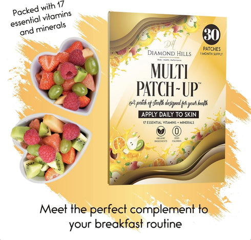 Multi Patch-Up - 30ct Daily Patches, No Calories & Sugar Free
