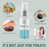 Mist N’ Go by Omaze Travel Bathroom Spray for Toilet Odor Eliminator - Clean Mix, Regular Size (2oz x3)