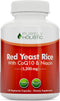 Red Yeast Rice 1200mg with CoQ10 Supplement & Flush Free Niacin 120 Extra Strength Vegetarian Capsules – Healthy Heart