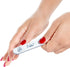 Mini Zebra Nail File 100 180 Emery Boards 3.5 Inches Long By .75 Inches Wide Fingernail Filers Per Pack 50